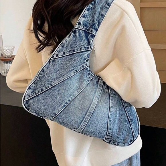 Ladies denim purse - Picture 6 of 8